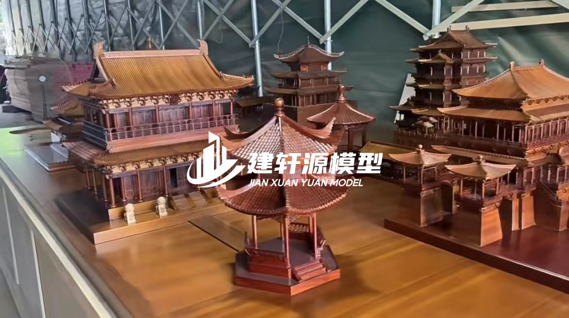 休宁古建模型制作